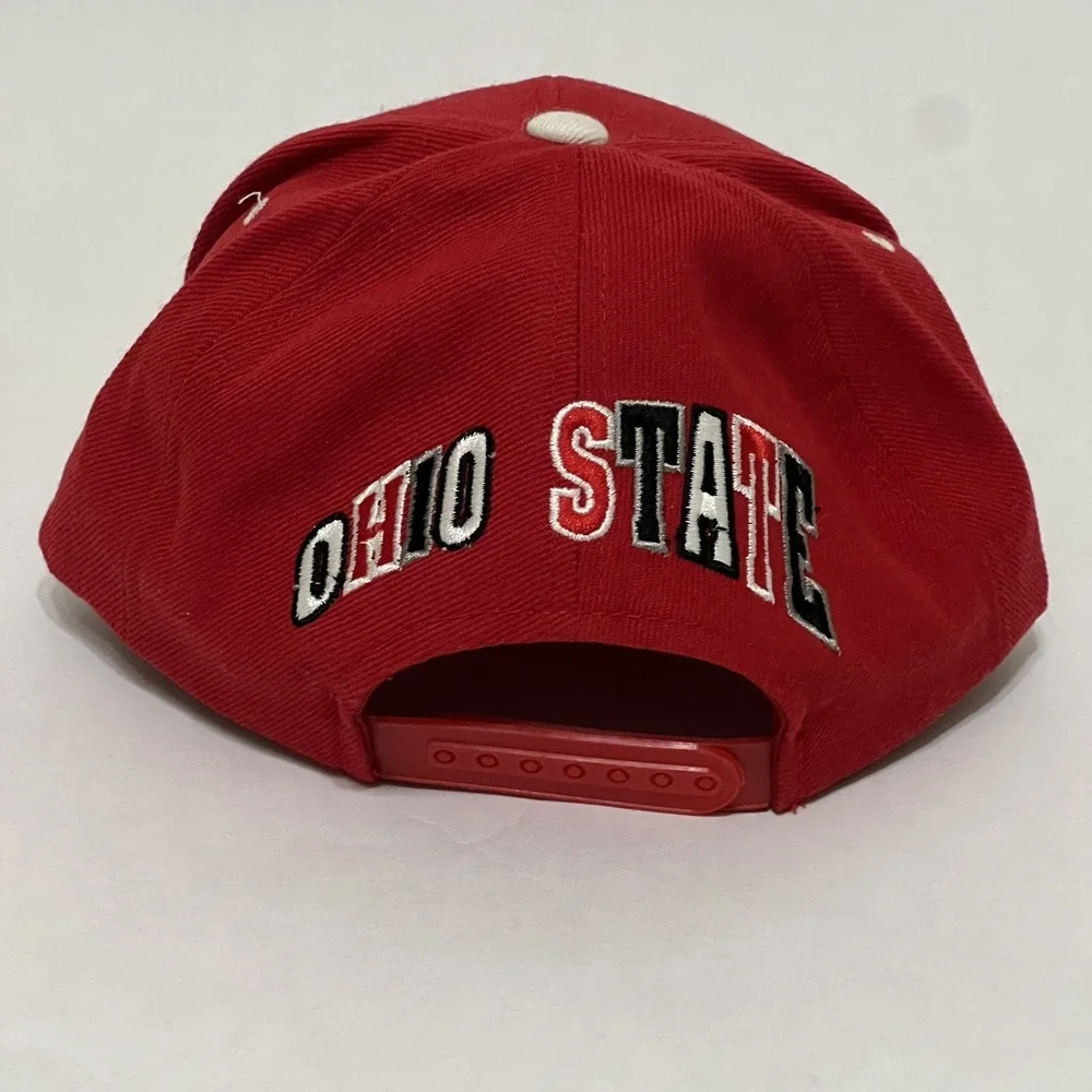 Ohio State Rear Script Snapback Cap Buckeyes Sport Specialties Grail Vintage 90s